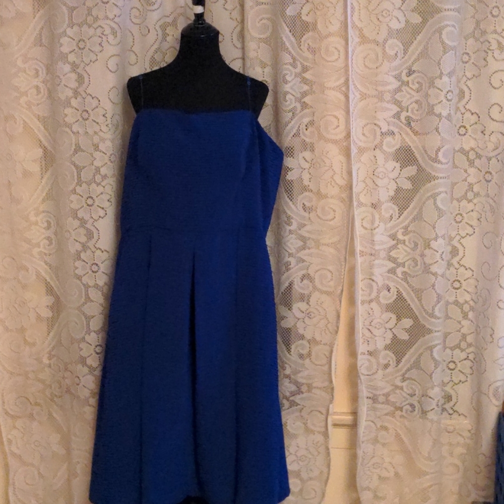 Blue dress